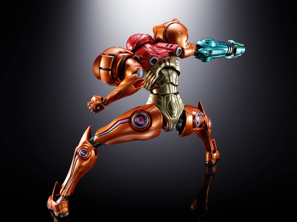 Metroid Prime 4: Beyond figurine Diecast Chogokin Samus Aran LED 21 cm
