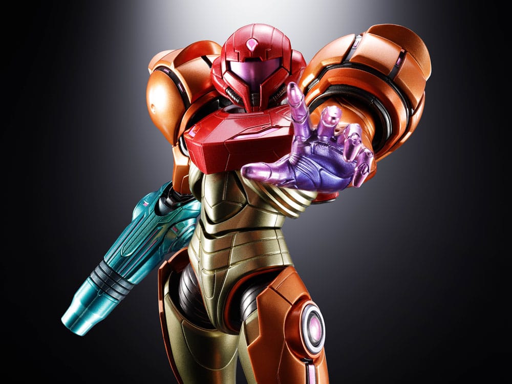 Metroid Prime 4: Beyond figurine Diecast Chogokin Samus Aran LED 21 cm