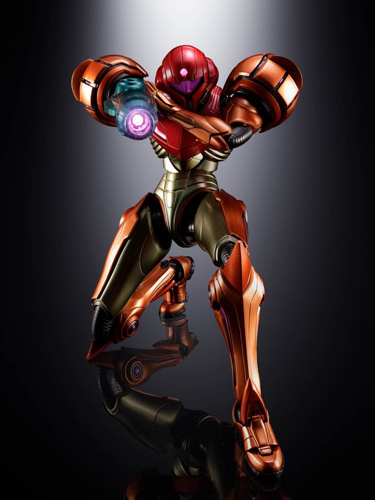 Metroid Prime 4: Beyond figurine Diecast Chogokin Samus Aran LED 21 cm