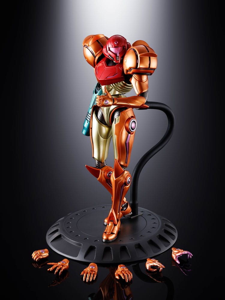Metroid Prime 4: Beyond figurine Diecast Chogokin Samus Aran LED 21 cm