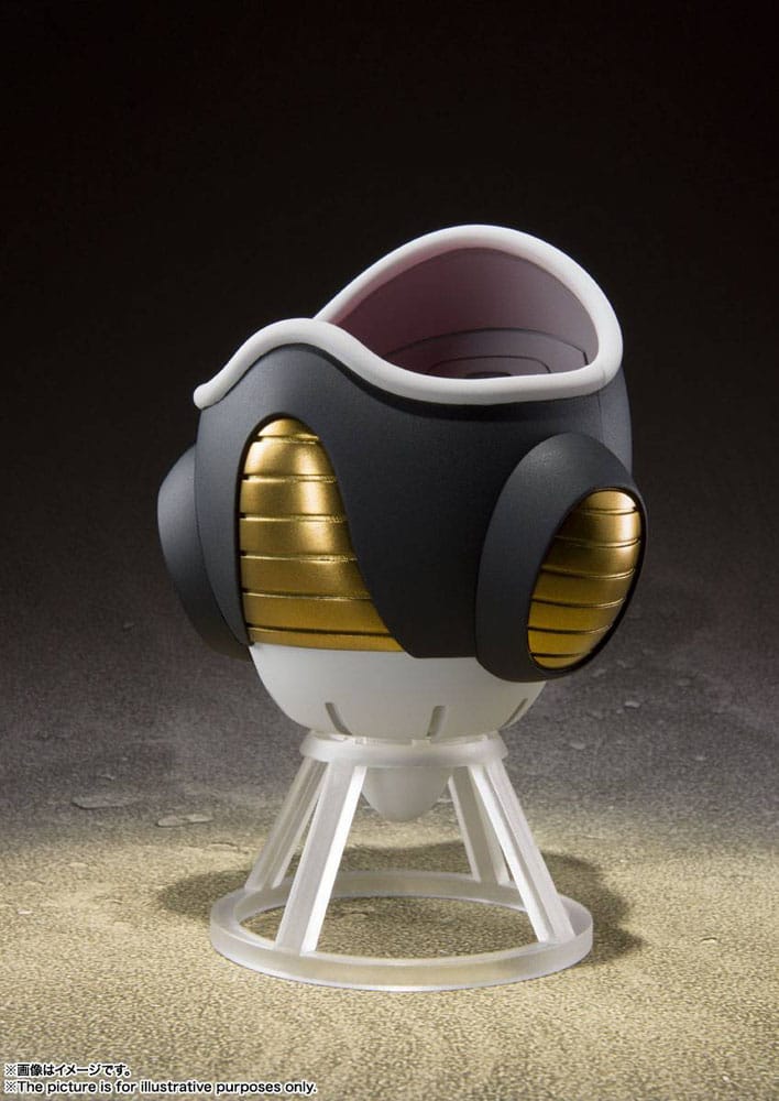 Dragon Ball Z figurine S.H. Figuarts Frieza (First Form) & Frieza Pod Reissue 11 cm