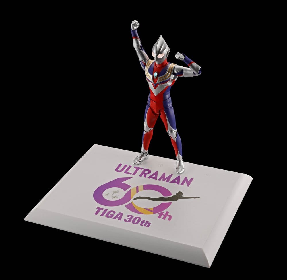 Ultraman Series figurine S.H.Figuarts Shinkocchou Seihou Ultraman Tiga Multi Type 30th Anniversary Edition 15 cm