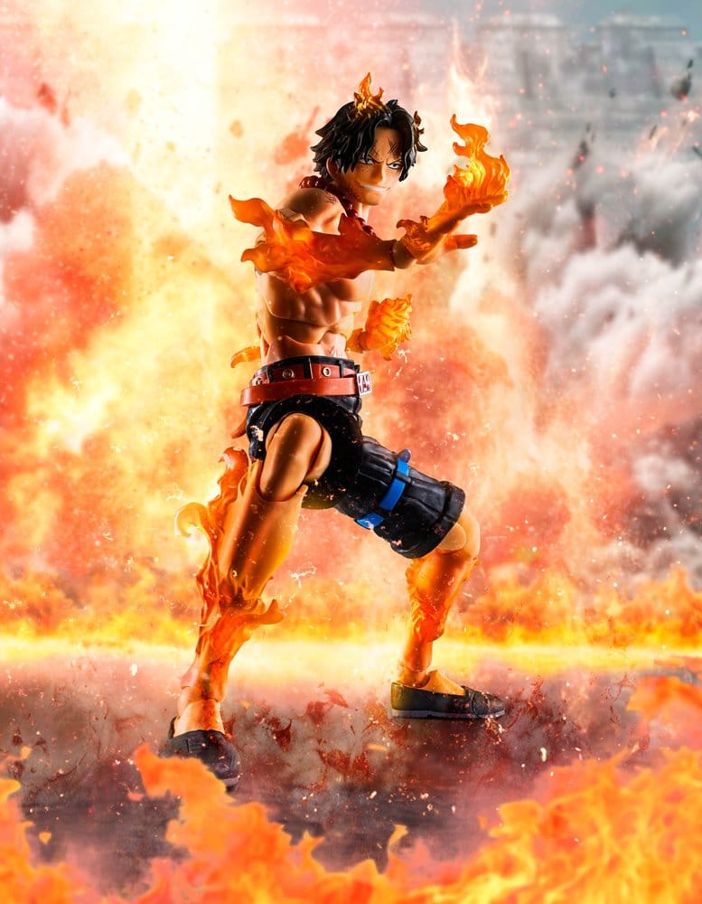 One Piece figurine S.H. Figuarts Portgas D. Ace -Marineford- 16 cm