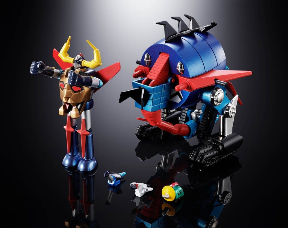 Dino Mech Gaiking figurine Chogokin Daikumaryu & Gaiking 20 cm