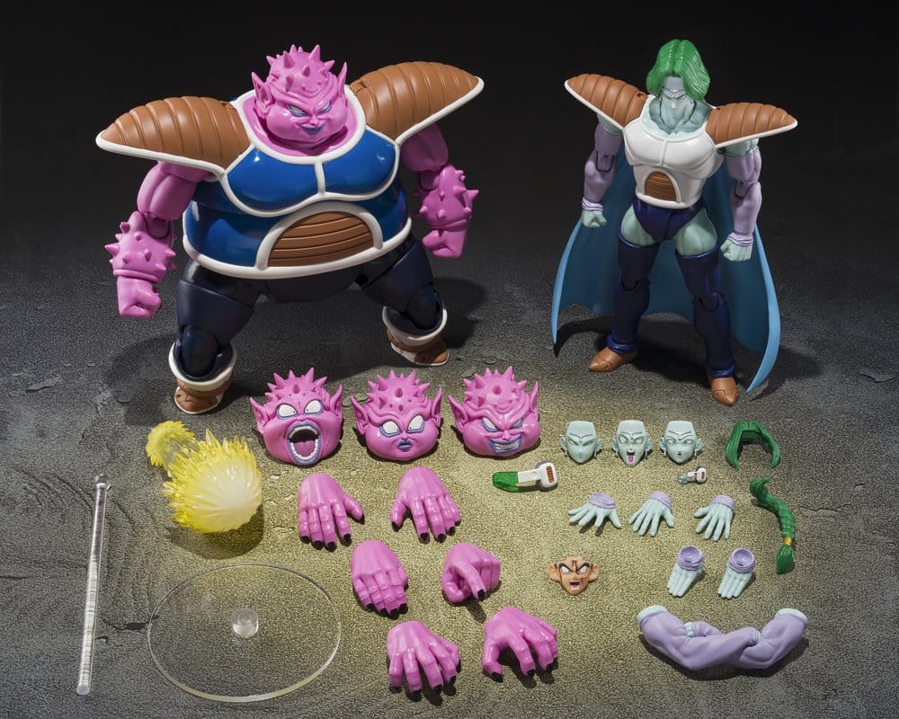 Dragon Ball Z figurine S.H. Figuarts Dodoria & Zarbon Bardock the Father of Goku 16 cm