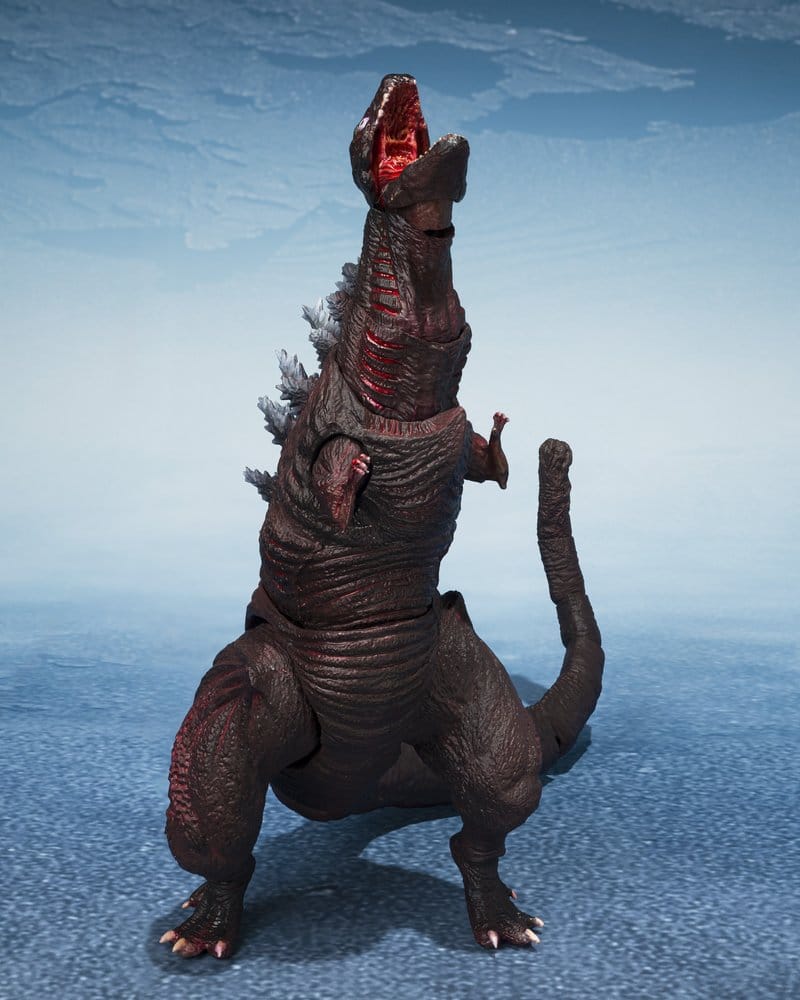 Godzilla 2016 Pack 3 figurines S.H.MonsterArts The Second Form, Thrid Form, Giant Unidentified Creature Set