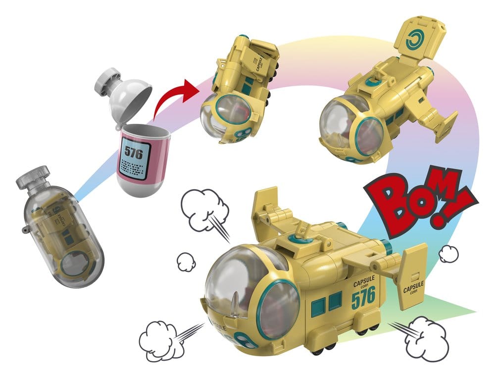 Dragon Ball Z figurine Changearts Hoi-Poi Capsule No. 576 Bulma's Airplane 8 cm