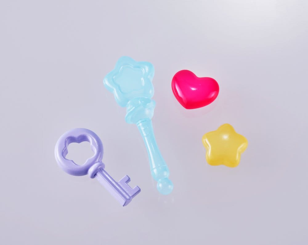 Magical Sisters Lulutto Lilly Réplique Proplica Stattoneoneon & GlassHeart HopePact Set 25 cm
