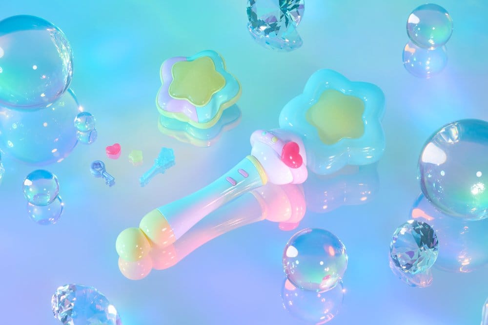 Magical Sisters Lulutto Lilly Réplique Proplica Stattoneoneon & GlassHeart HopePact Set 25 cm