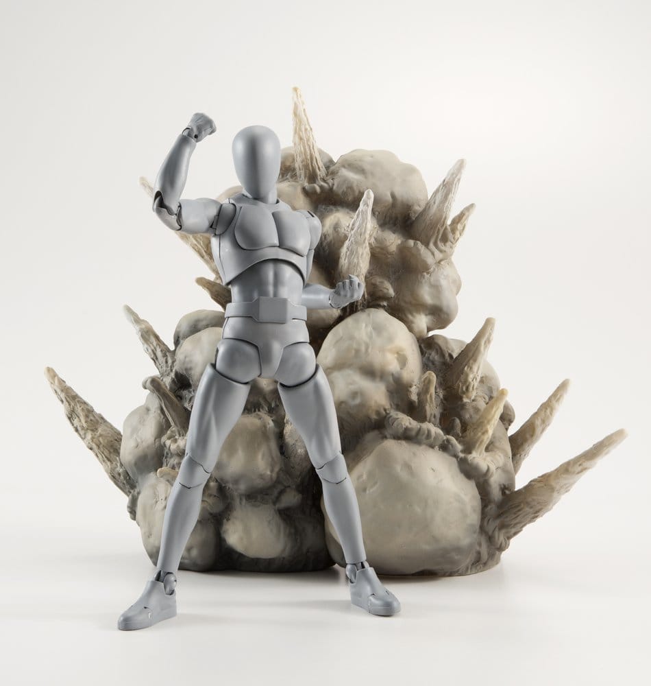 Tamashii Effect accessoire pour figurine Explosion Gray Ver. for S.H.Figuarts