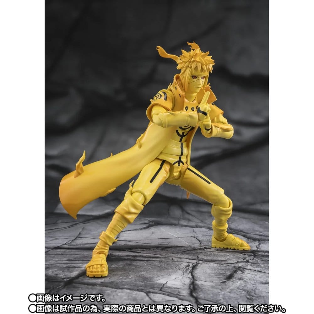 Naruto figurine S.H.Figuarts Minato Namikaze (Kurama Link Mode) -Bond of Light That Shatters Darkness- 15 cm