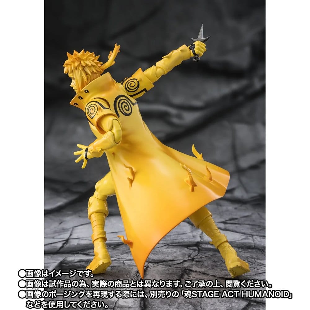 Naruto figurine S.H.Figuarts Minato Namikaze (Kurama Link Mode) -Bond of Light That Shatters Darkness- 15 cm