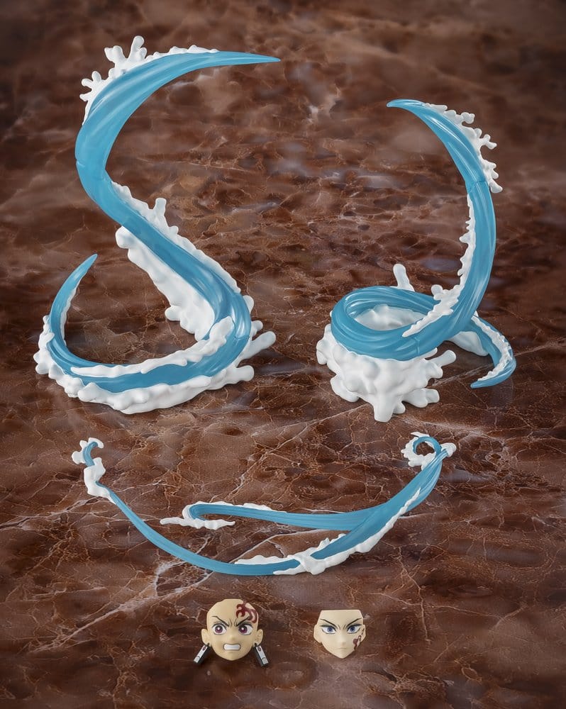 Demon Slayer: Kimetsu no Yaiba accessoires S.H. Figuarts Tanjiro Kamado & Giyu Tomioka Water Breathing Option Parts Set