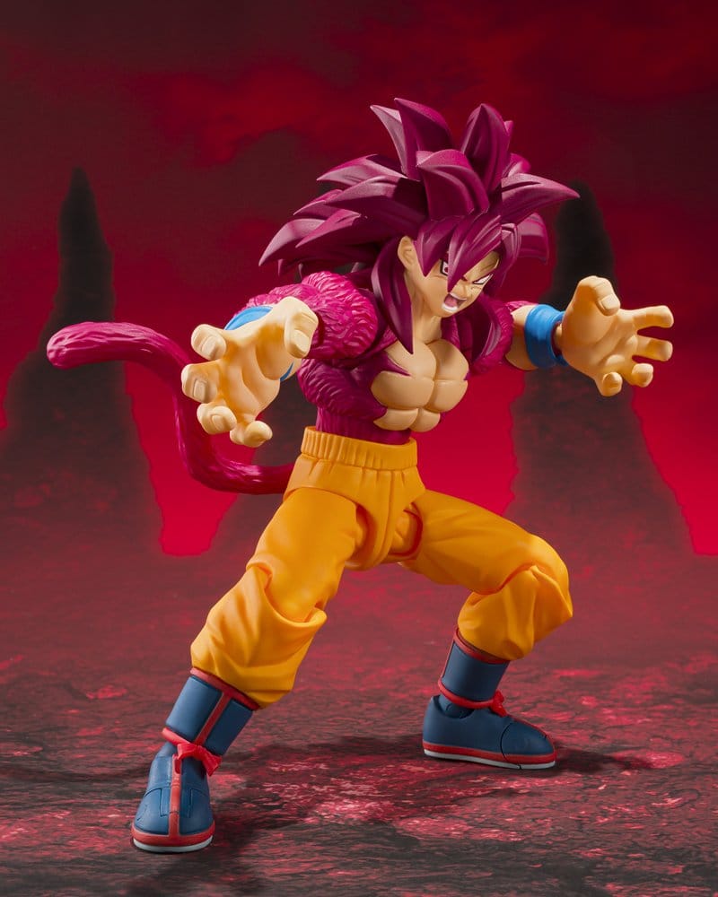 Dragon Ball figurine S.H. Figuarts Super Saiyan 4 Son Goku -Daima- 15 cm