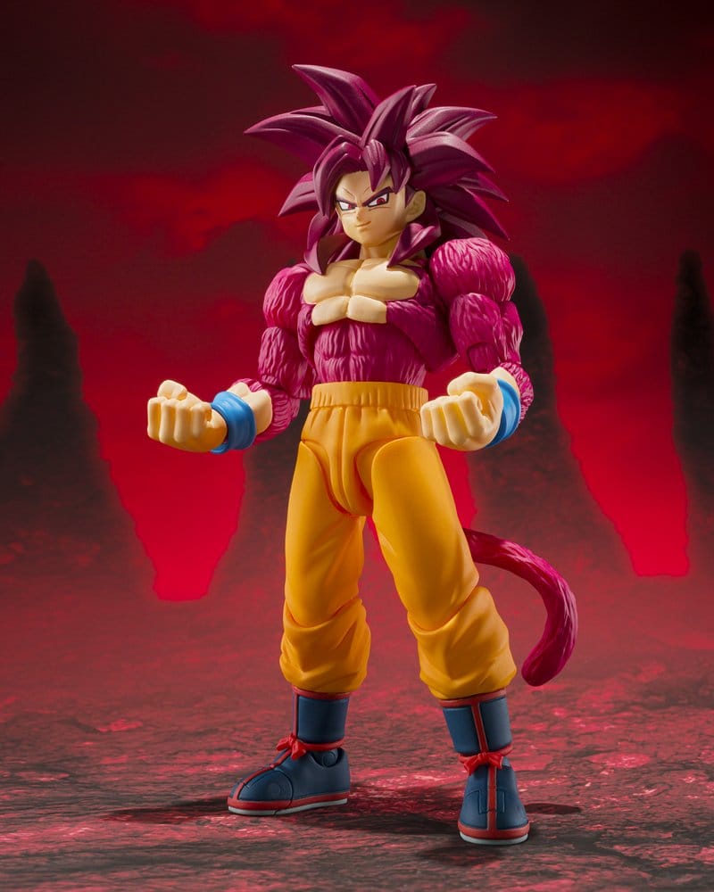 Dragon Ball figurine S.H. Figuarts Super Saiyan 4 Son Goku -Daima- 15 cm