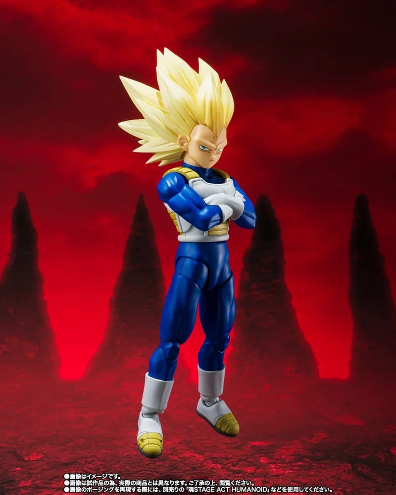 Dragon Ball Daima figurine S.H.Figuarts Super Saiyan 3 Vegeta 15 cm