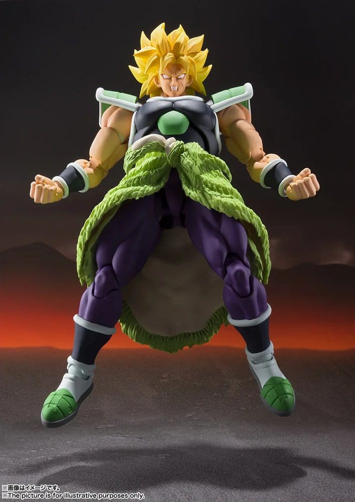 Dragon Ball Super figurine S.H.Figuarts Broly -Super- 19 cm