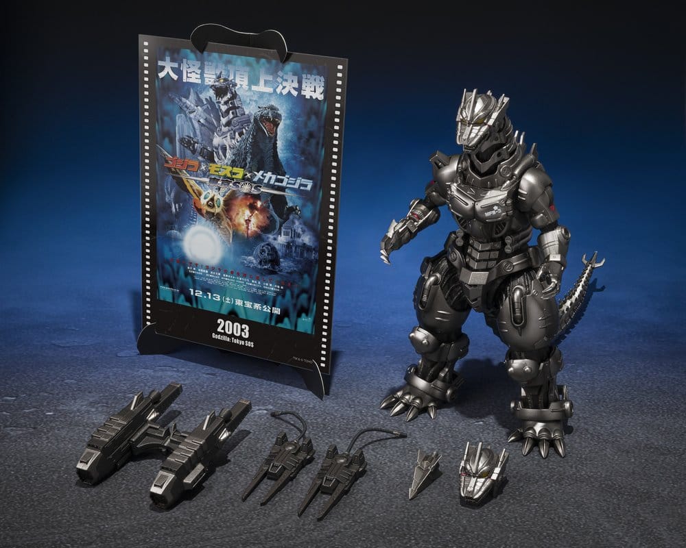 Godzilla: Tokyo S.O.S. figurine Diecast S.H.MonsterArts Kiryu (Heavily Armed Type / High Mobility Type) "Tokyo SOS" -Movie Graphic Plus- 16 cm