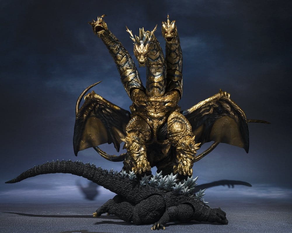 Godzilla figurine S.H.MonsterArts Kaizer Ghidorah 25 cm