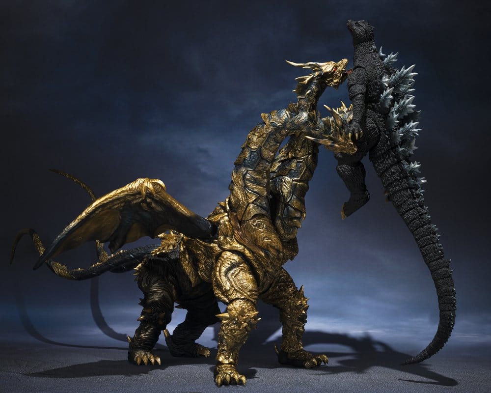Godzilla figurine S.H.MonsterArts Kaizer Ghidorah 25 cm