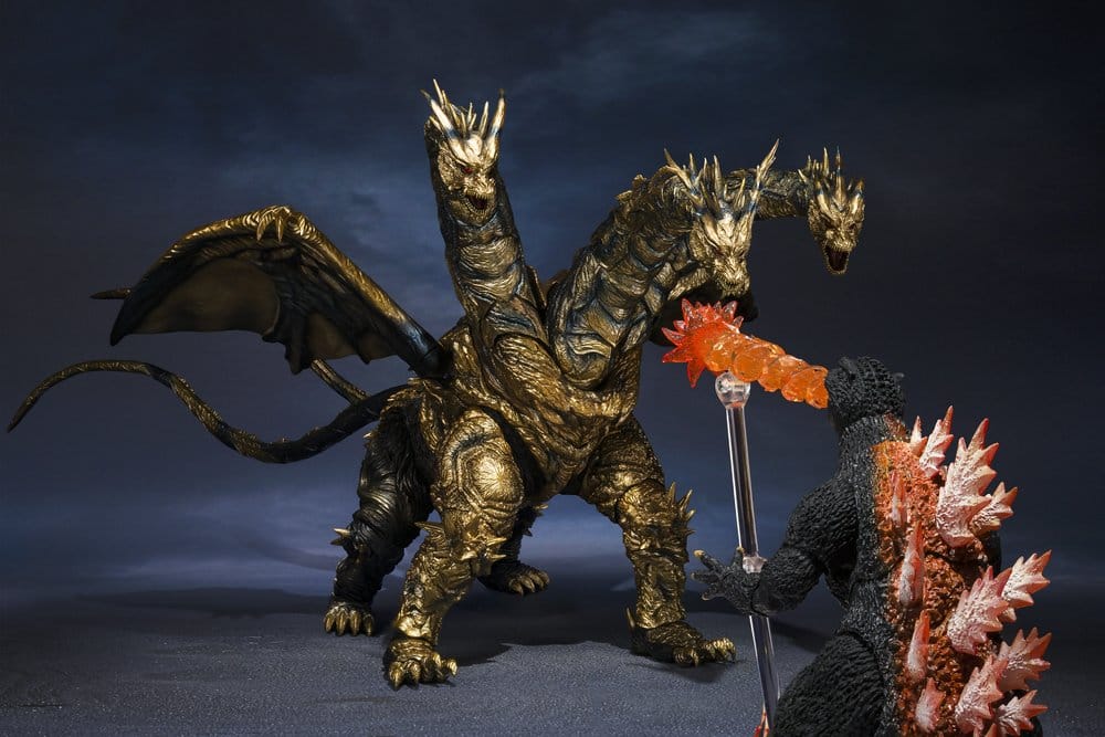 Godzilla figurine S.H.MonsterArts Kaizer Ghidorah 25 cm