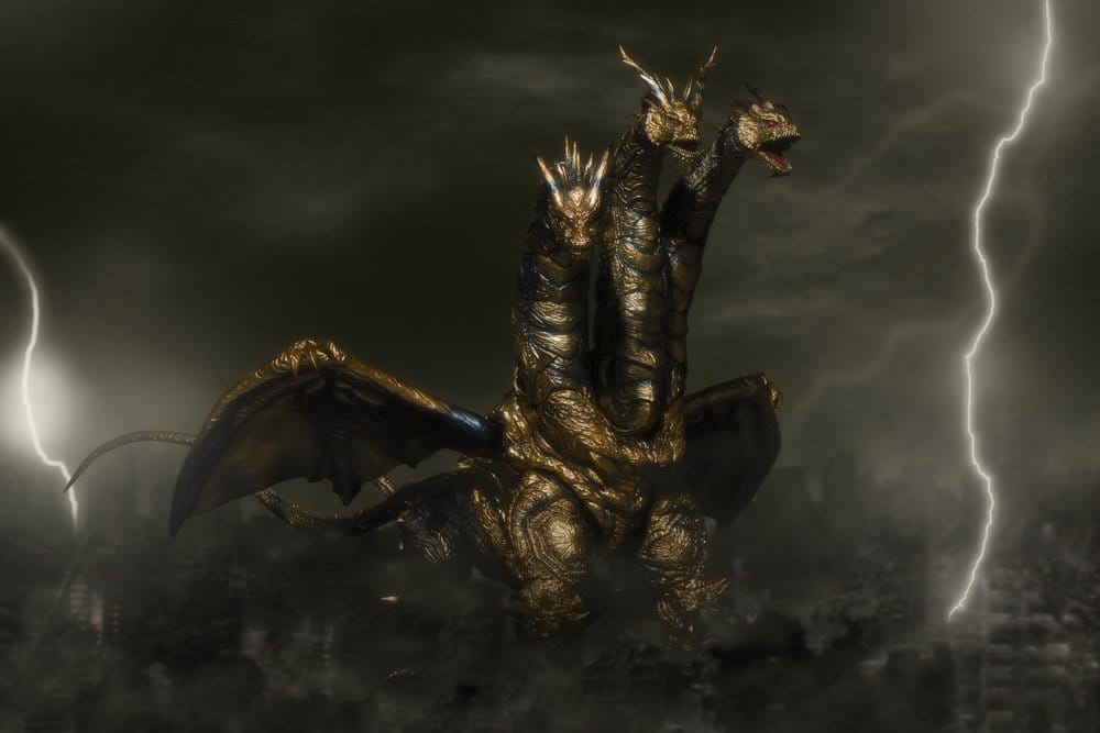 Godzilla figurine S.H.MonsterArts Kaizer Ghidorah 25 cm