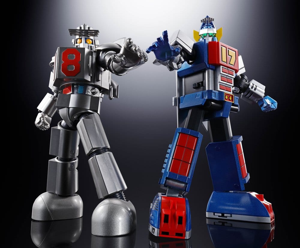 Daitetsujin 17 figurine Diecast Soul of Chogokin GX-101S Daitetsujin 17 & 18 Graviton Box 18 cm