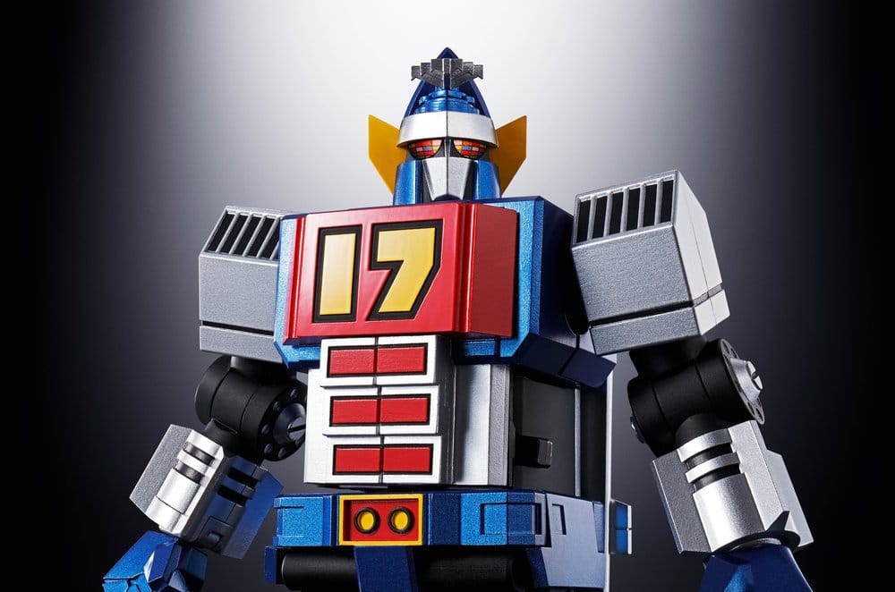 Daitetsujin 17 figurine Diecast Soul of Chogokin GX-101S Daitetsujin 17 & 18 Graviton Box 18 cm
