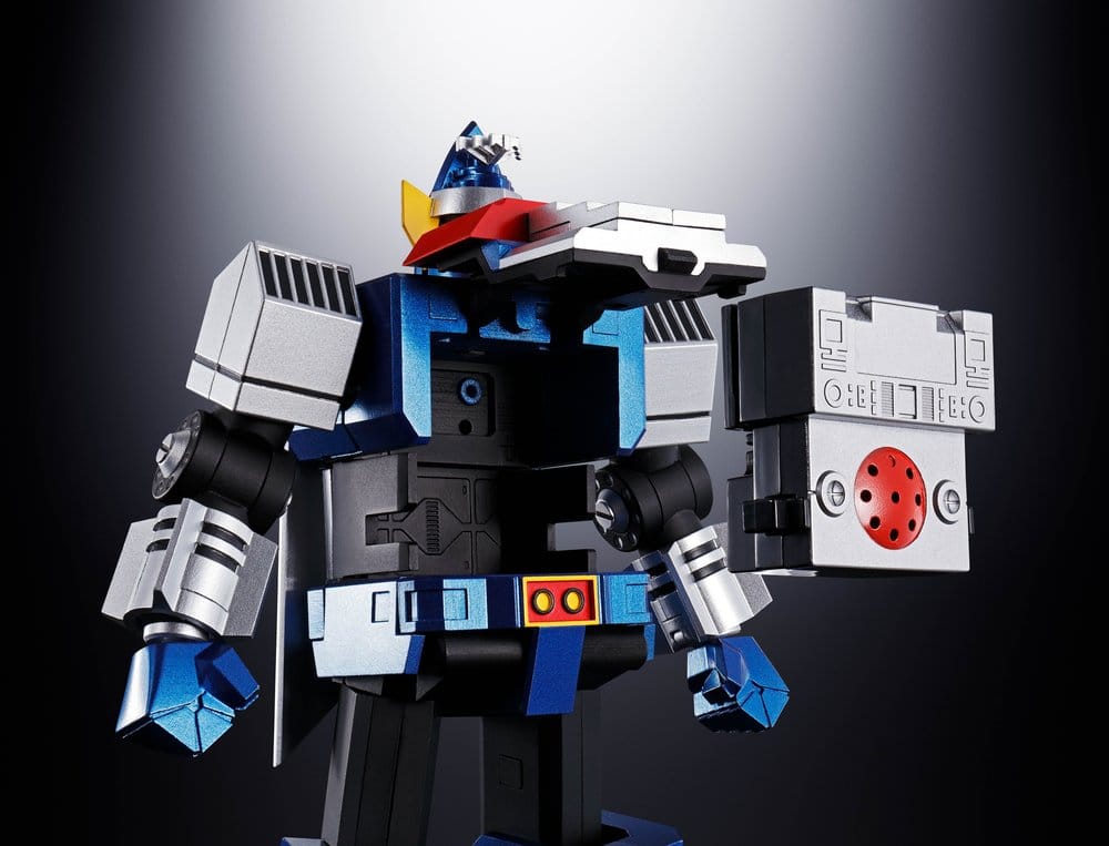 Daitetsujin 17 figurine Diecast Soul of Chogokin GX-101S Daitetsujin 17 & 18 Graviton Box 18 cm
