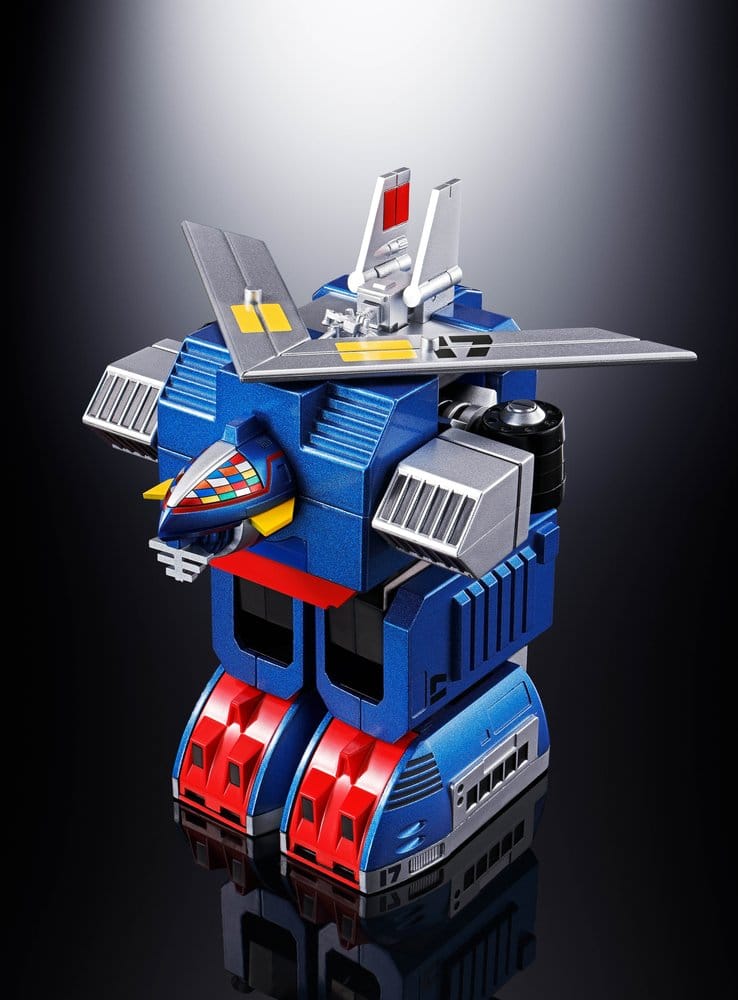 Daitetsujin 17 figurine Diecast Soul of Chogokin GX-101S Daitetsujin 17 & 18 Graviton Box 18 cm