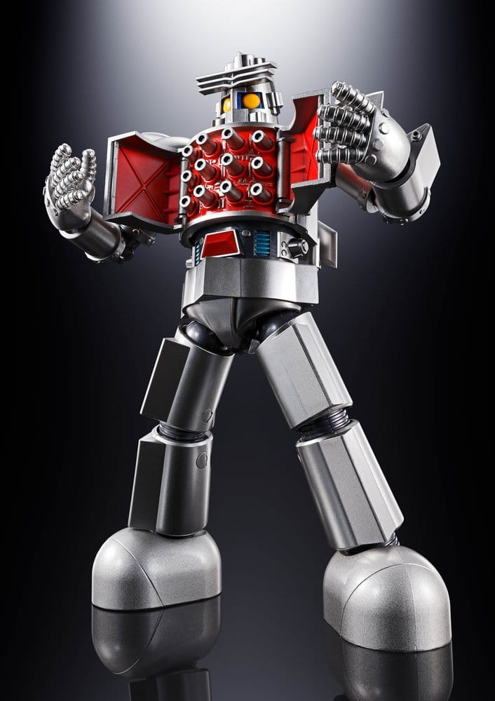 Daitetsujin 17 figurine Diecast Soul of Chogokin GX-101S Daitetsujin 17 & 18 Graviton Box 18 cm