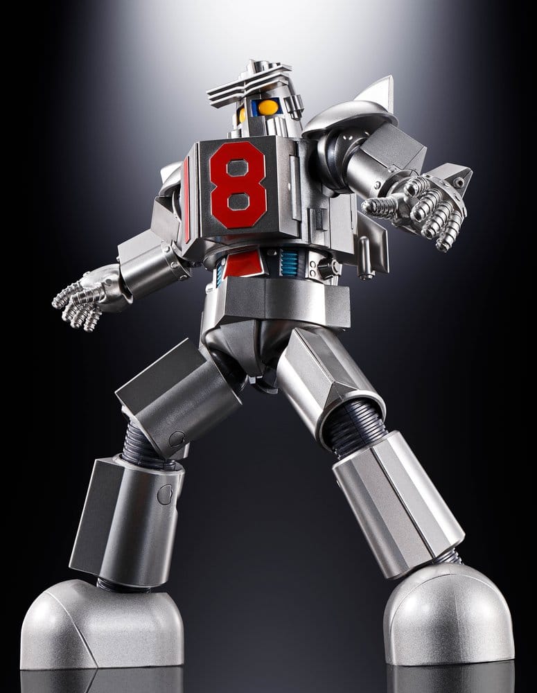 Daitetsujin 17 figurine Diecast Soul of Chogokin GX-101S Daitetsujin 17 & 18 Graviton Box 18 cm