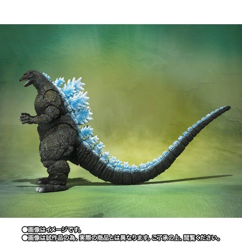 Godzilla figurine S.H.MonsterArts Godzilla (Godzilla vs. Mechagodzilla II Poster Coloring Ver.) -Movie Graphic Plus- 16 cm