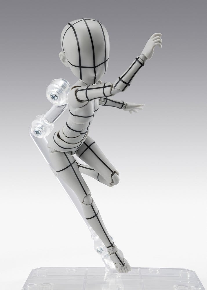 S.H.Figuarts figurine Body-Chan -Ken Sugimori- Edition -Wireframe- (Gray Color Ver.) 13 cm
