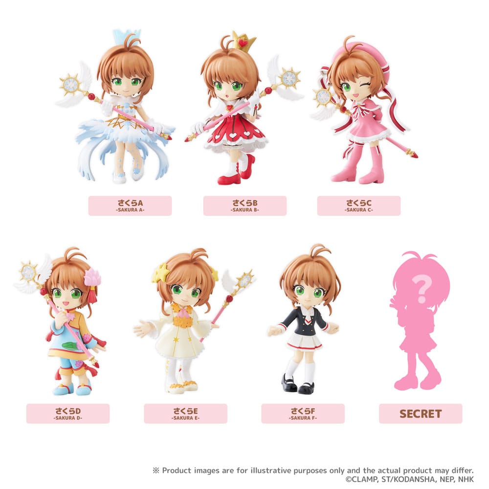 Cardcaptor Sakura: Clear Card assortiment boîte-mystère figurines PVC PalVerse Vol. 1 9 cm (6)