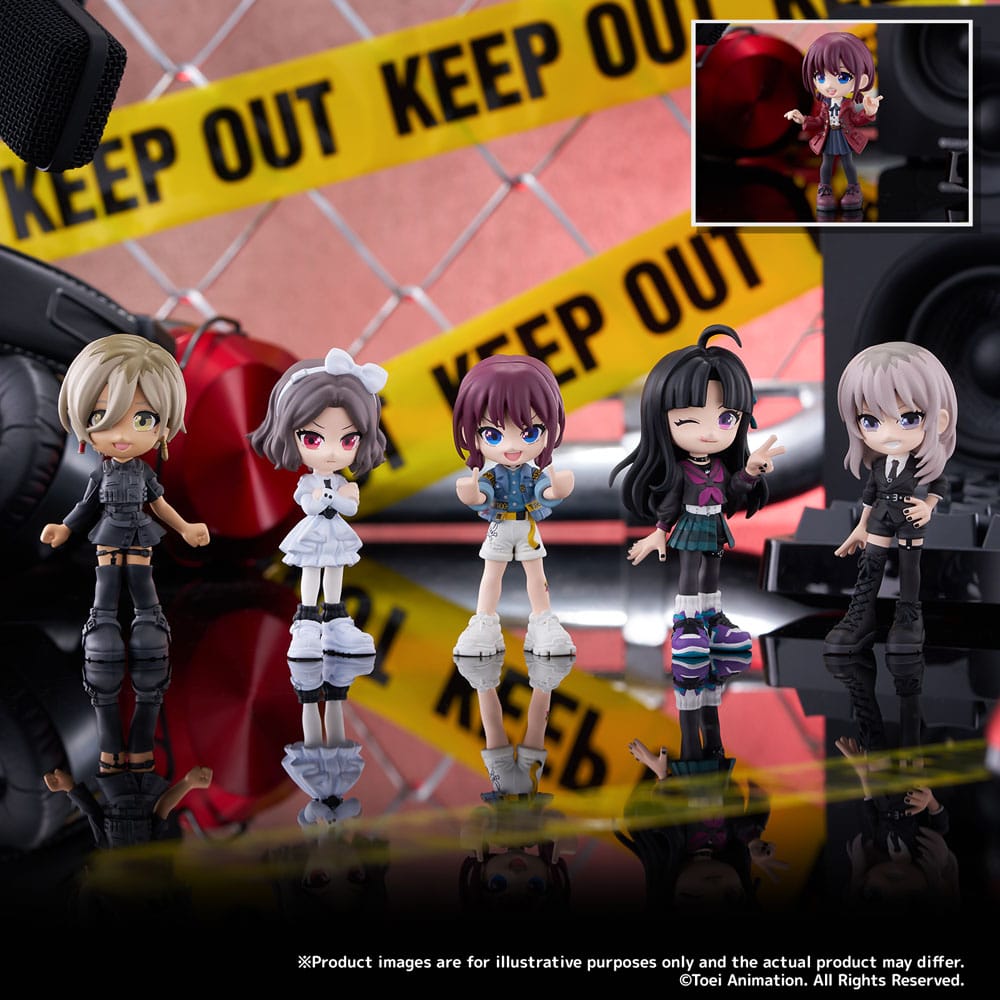 Girls Band Cry assortiment figurines PVC PalVerse 9 cm (6)