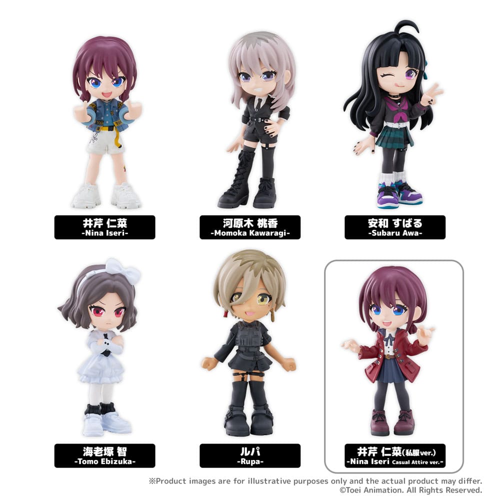 Girls Band Cry assortiment figurines PVC PalVerse 9 cm (6)