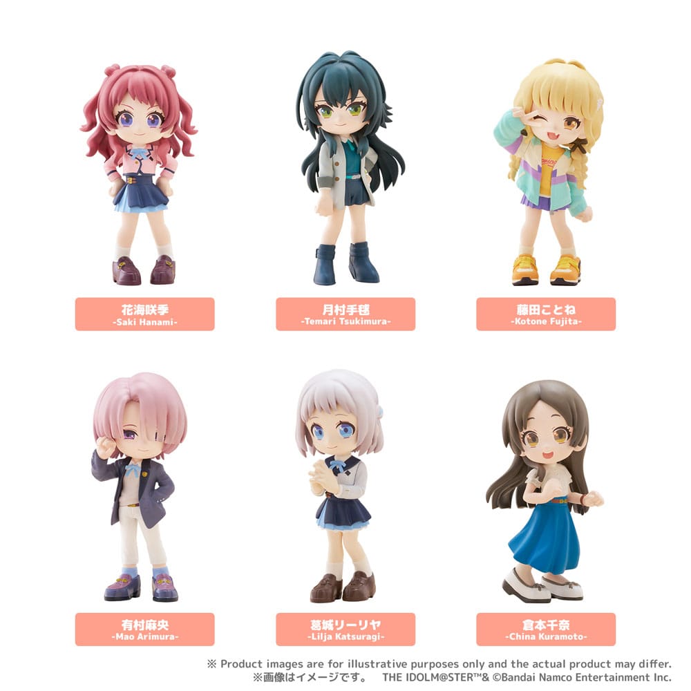Gakuen Idolmaster assortiment boîte-mystère mini figurines PalVerse Vol. 1 9 cm (6)