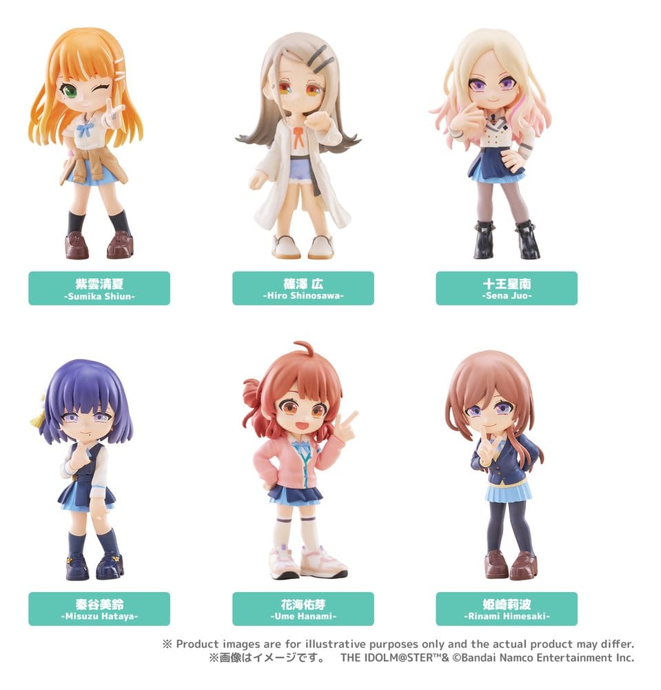The Idolmaster Blind Box présentoir figurines mini PalVerse vol.2 (6)