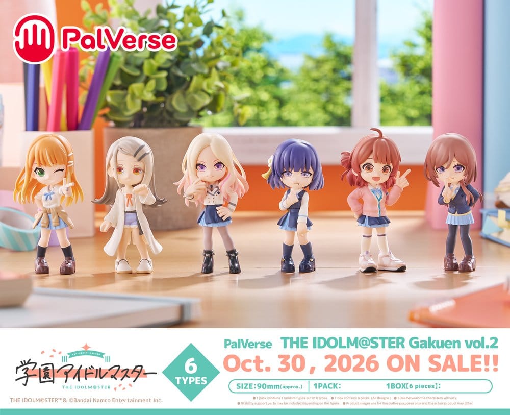 The Idolmaster Blind Box présentoir figurines mini PalVerse vol.2 (6)