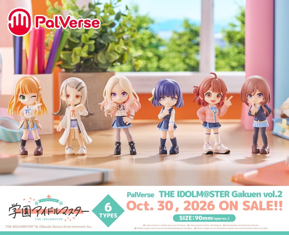 The Idolmaster Blind Box présentoir figurines mini PalVerse vol.2 (6)