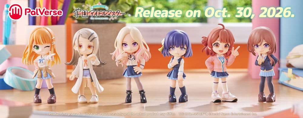 The Idolmaster Blind Box présentoir figurines mini PalVerse vol.2 (6)