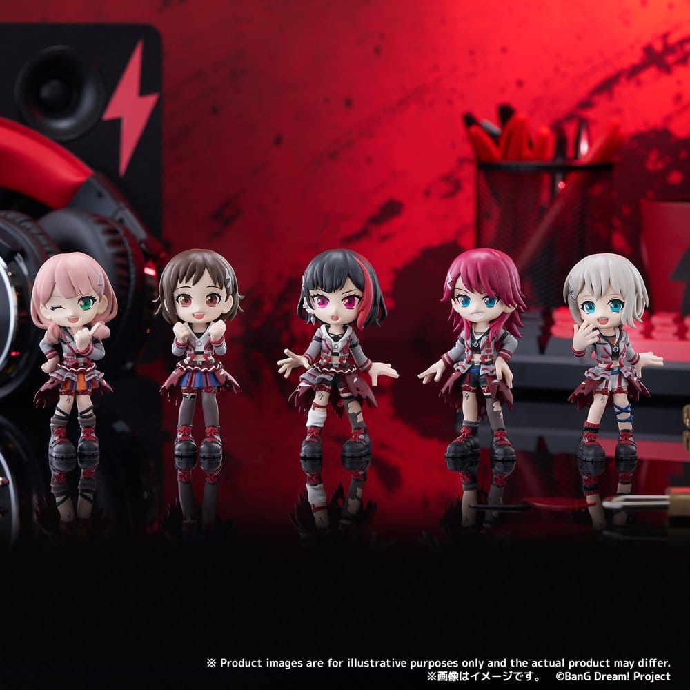 BanG Dream! PalVerse Collection assortiment figurines PVC Afterglow Box Ver. 5 cm (6)