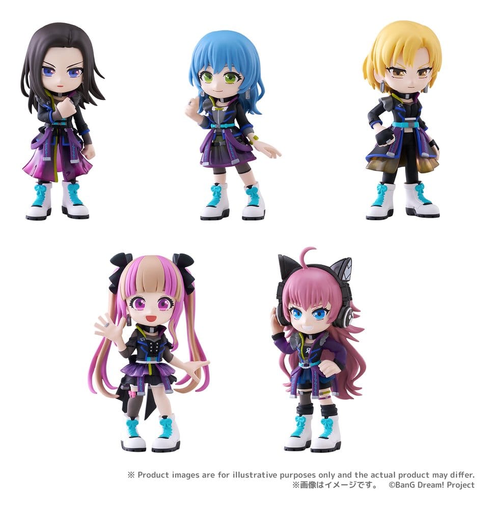 BanG Dream! blind box assortiment PalVerse figurines mini (6)