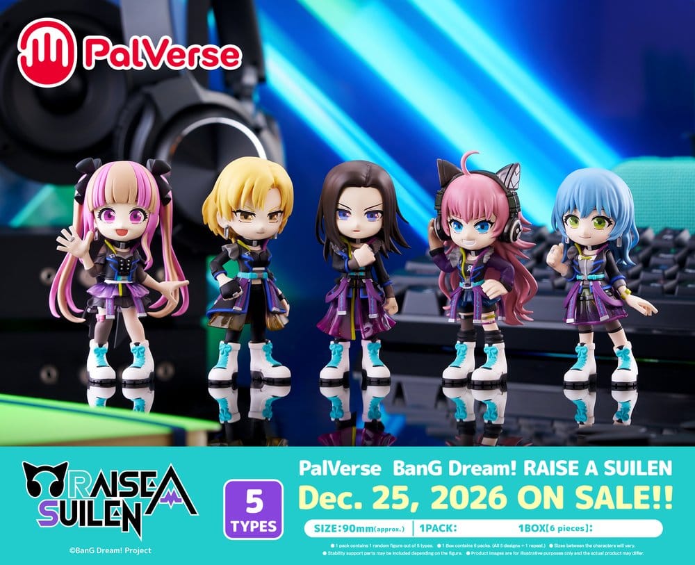 BanG Dream! blind box assortiment PalVerse figurines mini (6)