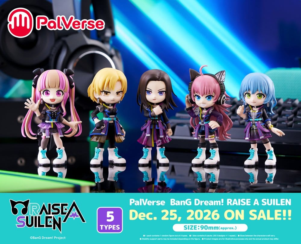 BanG Dream! blind box assortiment PalVerse figurines mini (6)