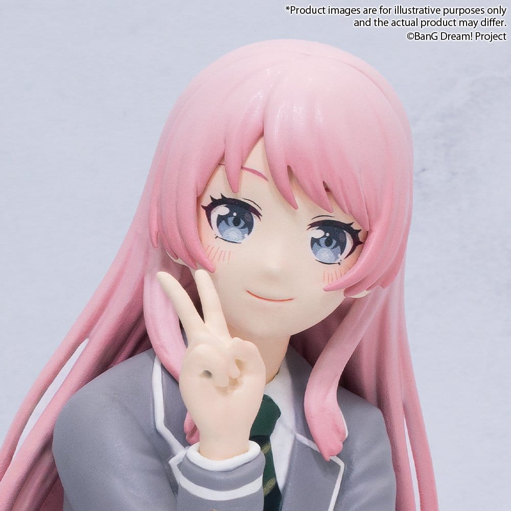 BanG Dream! My Go! statuette PVC Premium Chihaya Anon Uniform Ver. 9 cm
