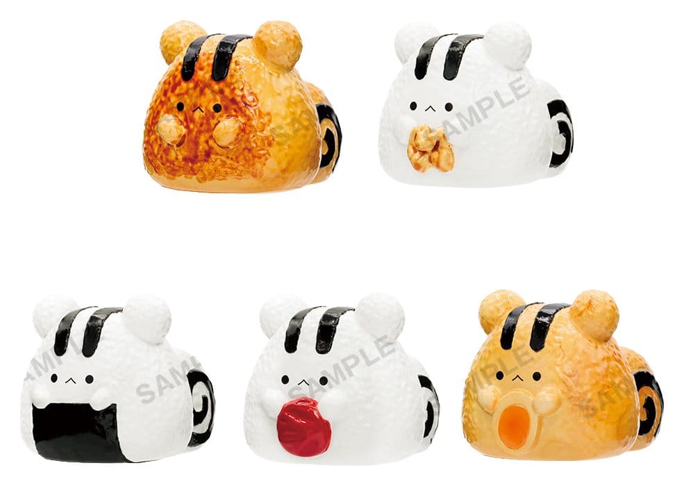 Nagomiyanosekai pack 6 boîte-mystère figurines PVC Onigirisu Box Ver. 4 cm