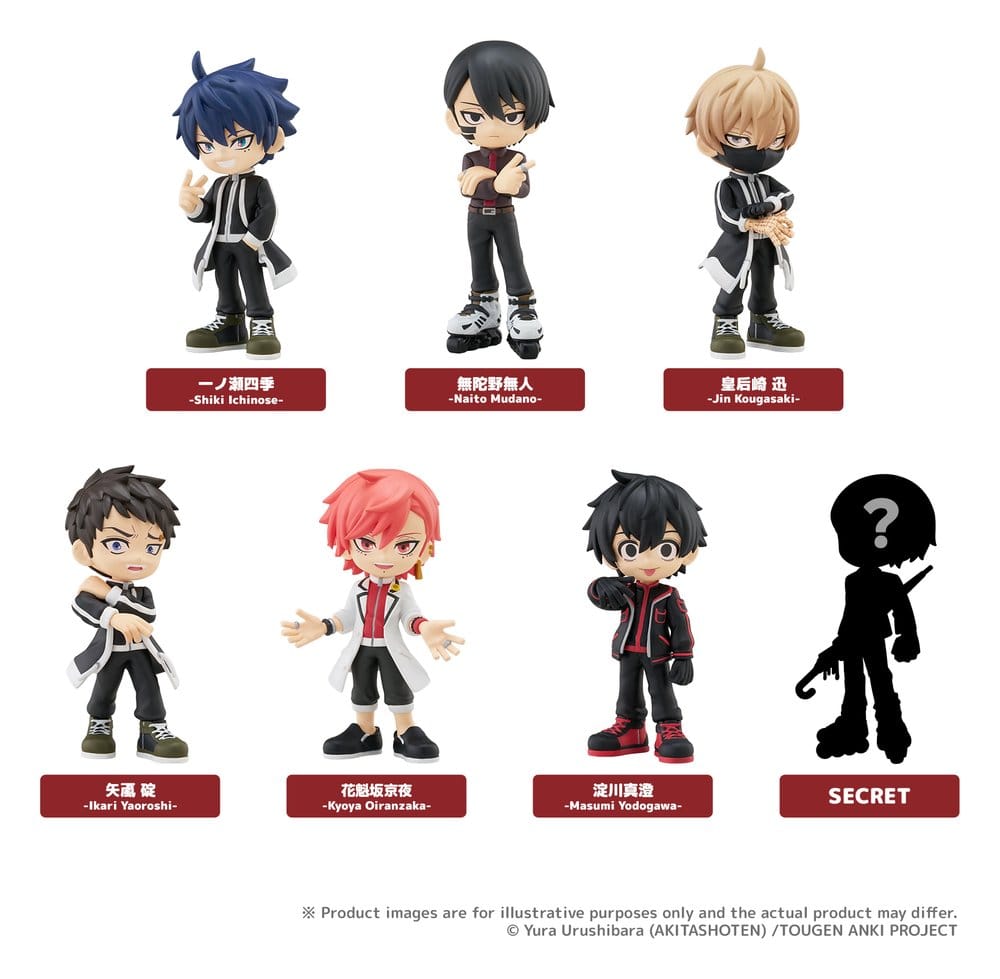 Tougen Anki assortiment boîte-mystère figurines PVC PalVerse 9 cm (6)