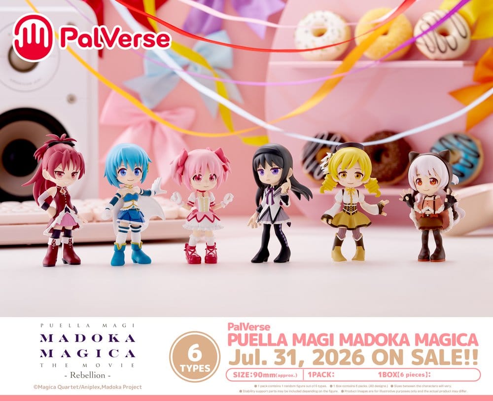 Puella Magi Madoka Magica PalVerse Collection assortiment figurines PVC Box Ver. 9 cm (6)